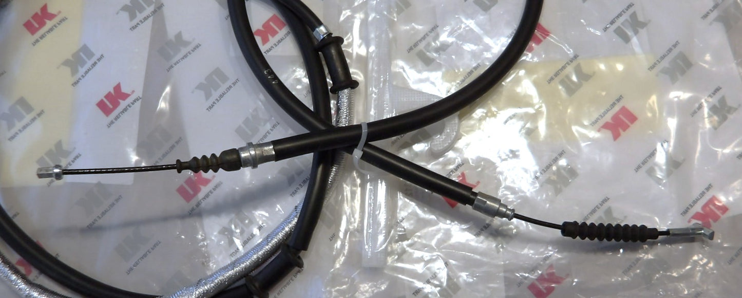 フィアット MULTIPLA(186) ムルティプラ サイドブレーキケーブル左右セット 【新品】ハンドブレーキワイヤー