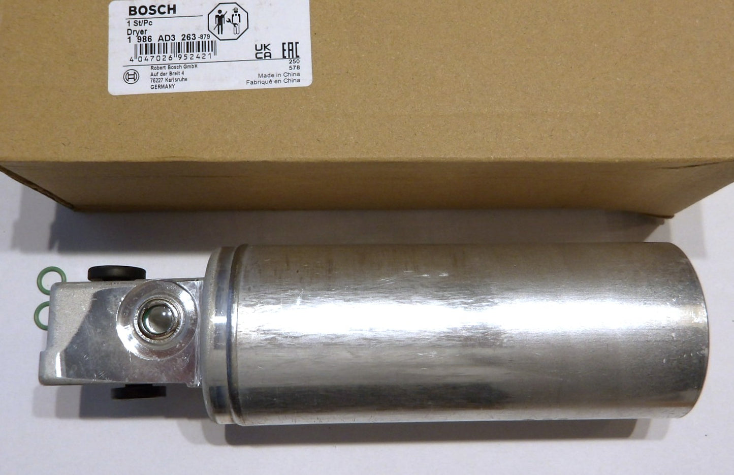 SAAB サーブ 9-5用 B205 B235 B308 レシーバードライヤー・リキッドタンク【ボッシュ製・新品】