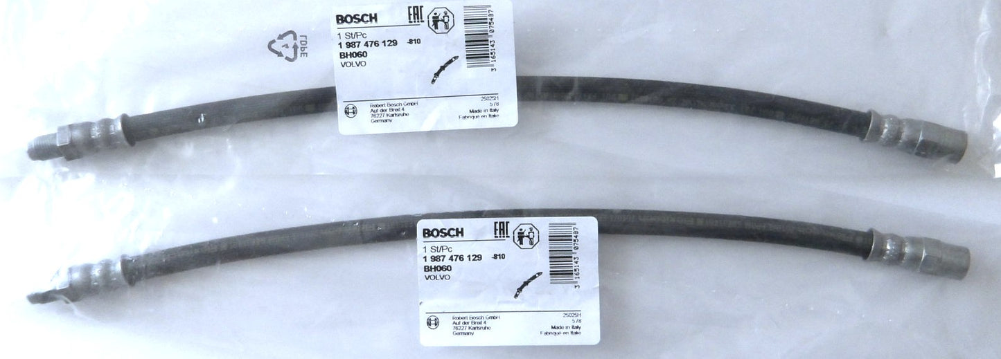 ボルボ 740 760 780 850 940 960 C70 S70 V70 XC70 ブレーキホース フロント左右セット 【ボッシュ製・新品】
