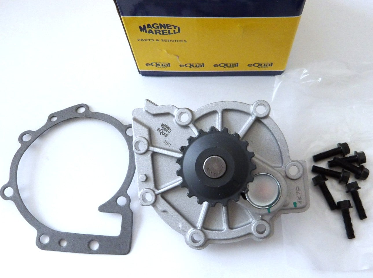 ボルボ S60 S80 S90 V40 V60 V70 V90 XC40 XC60 XC70 XC90 WATER PUMP冷却 ポンプ クーラントポンプ【MAGNETI MARELLI製・新品】