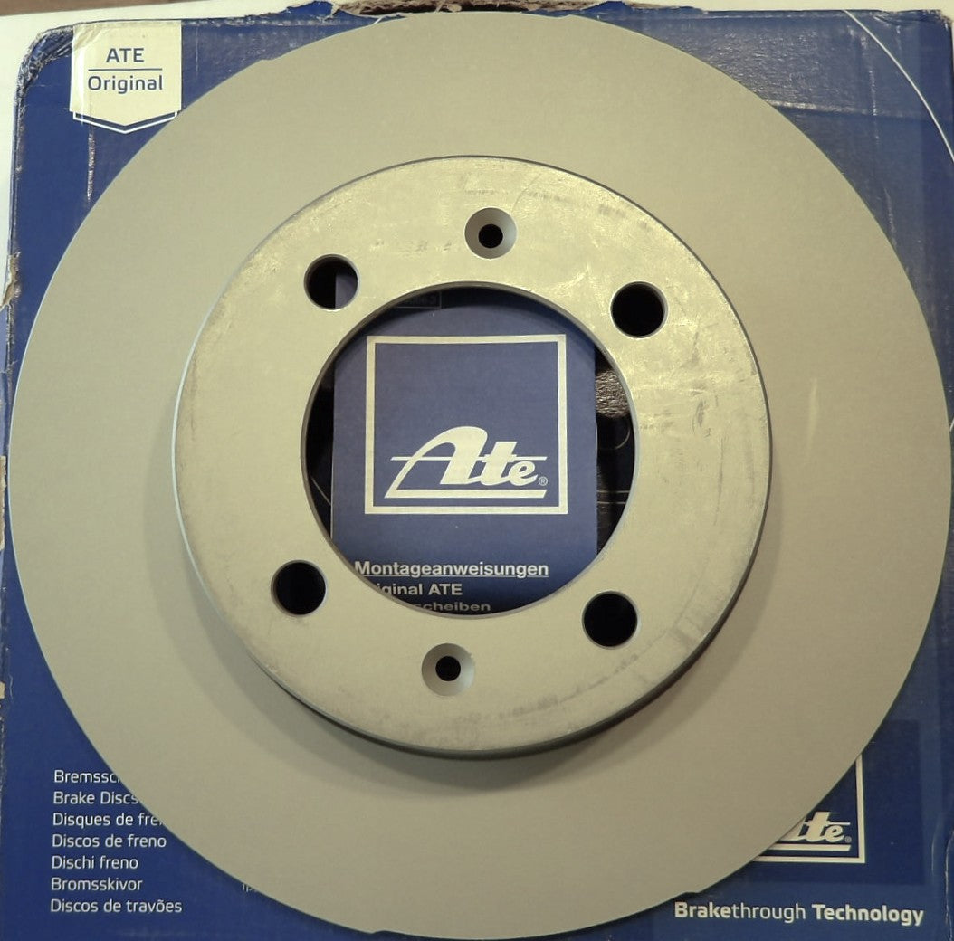 サーブ C900 クラシック900 90 99 フロントブレーキローター1台分【純正グレードATE製・新品】ソリッドディスク