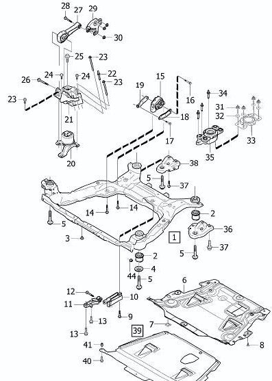 ボルボ S60 S80 V70 XC70 エンジントルクロッド【ビルシュタイン製・新品】トルクマウント