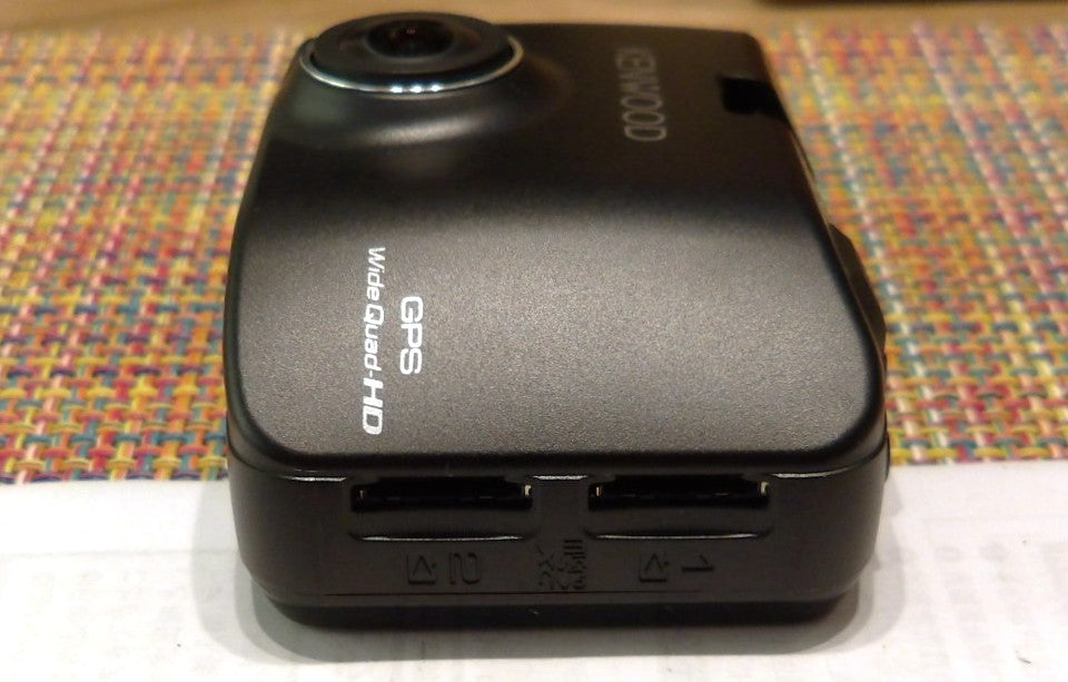 ケンウッド KENWOOD ドライブレコーダー DRV-830 2018年製 GPS搭載 WIDE QUAD HD【動作品・USED美品】