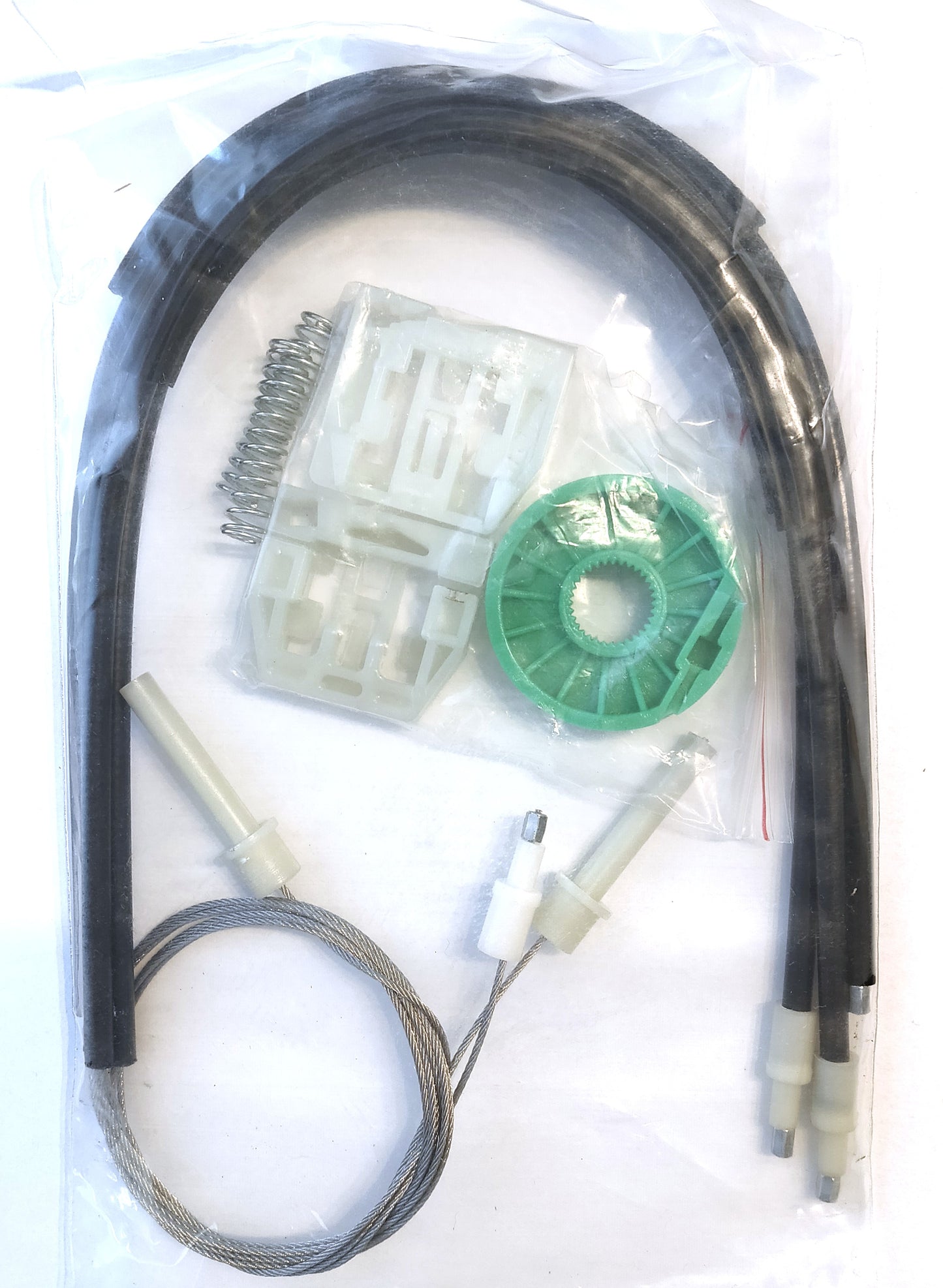 MASERATI QUATTROPORTE マセラティ リアドア用 ウィンドウレギュレーターリペアキット1個 （左右共通）(ローラー改善タイプ・新品)