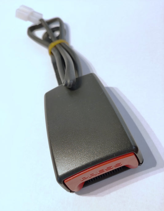 シートベルトバックル・キャッチ汎用品【スイッチ付・新品】