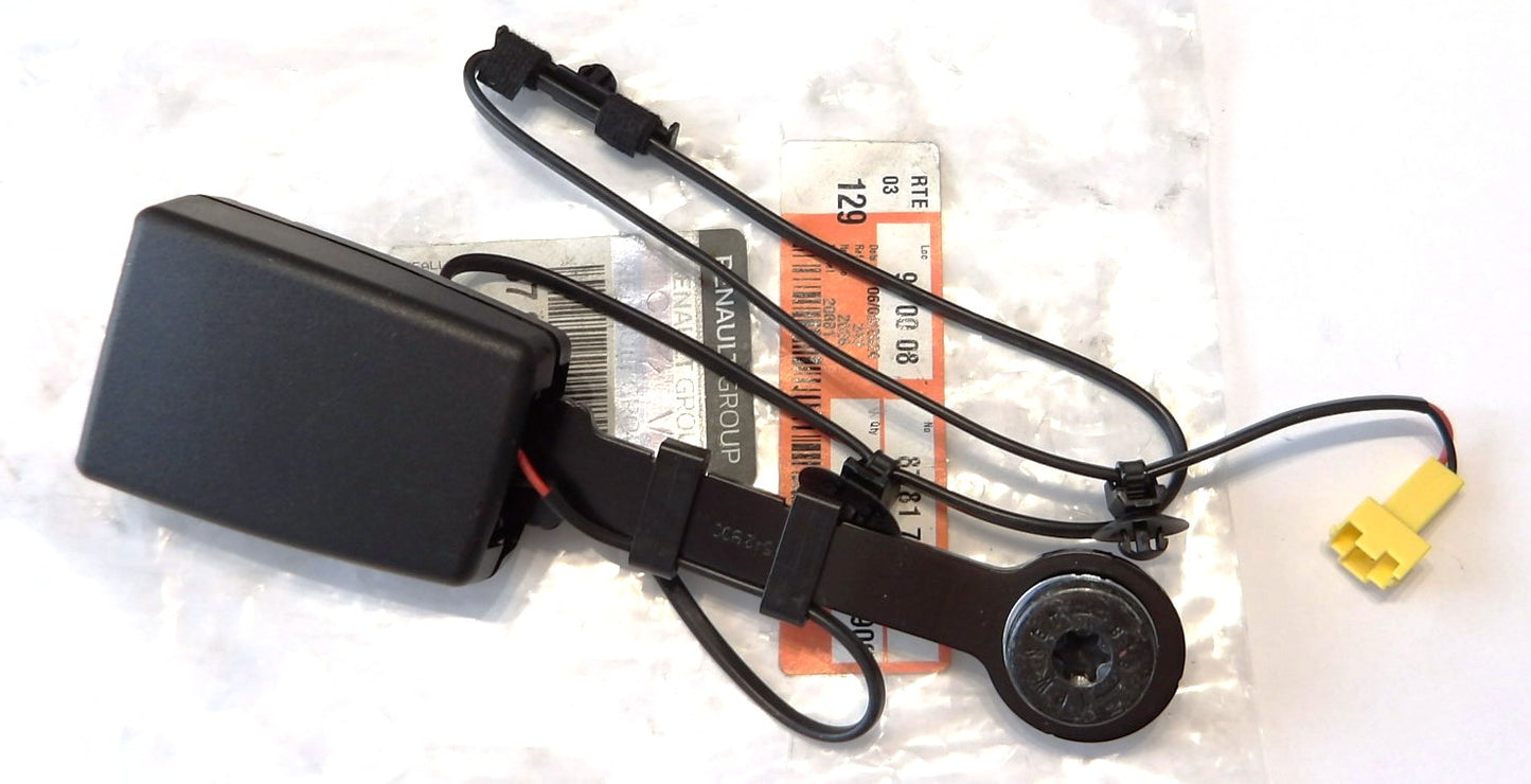 ルノー TWINGO MK3 トゥインゴ フロントシートベルトバックル左右共通1個 【純正・新品】キャッチ