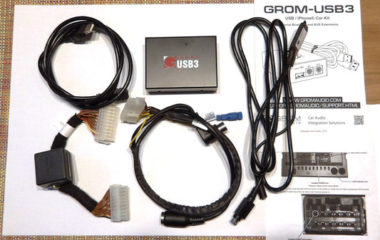 ボルボ S60 S80 V70 XC70 GROM BLUETOOTH iPhone Androidアダプター 純正ヘッド使用【動作品・USED美品】