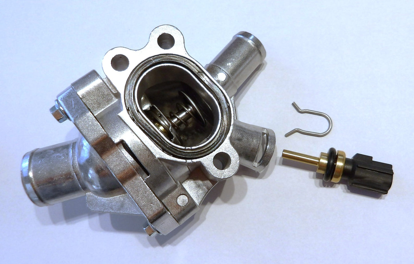 S40 C70 S80 C30 V70 S60 V50 V40 V60 XC60 XC70 5気筒 サーモスタット・水温センサー・ハウジング【アルミ製強化品・新品】