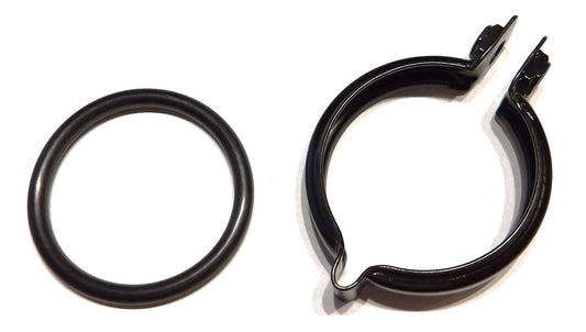 ボルボ 240 260 ガソリンタンク・フィラーホースクランプ・Oリング付【ボルボ純正・新品】