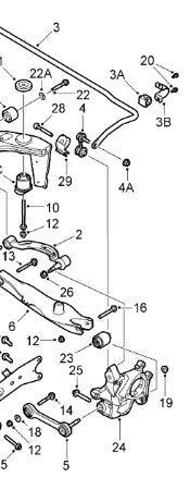 サーブ SAAB 9-3 XWD専用 リアアクセルロッド用ボールジョイント2本セット【純正供給メーカー製・新品