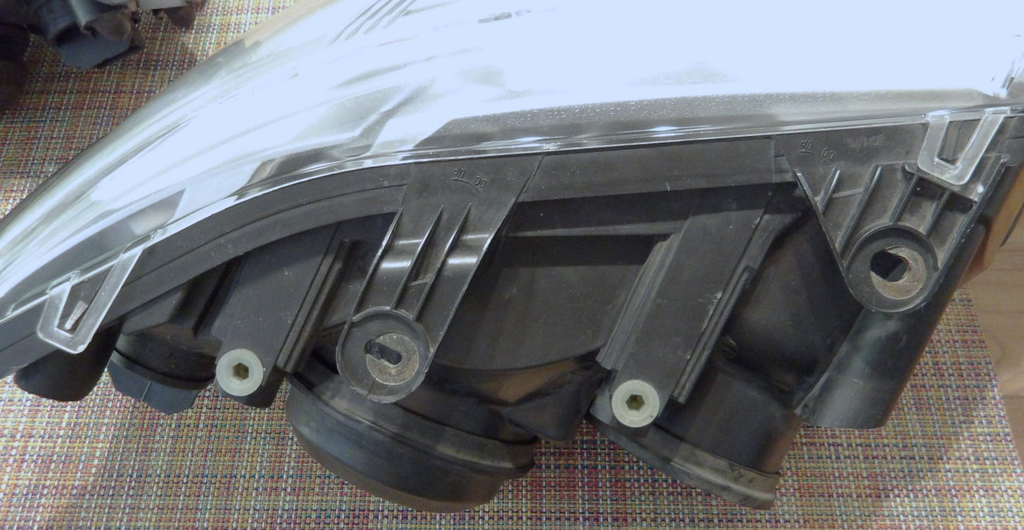 サーブ SAAB 9-3 FB207 ハロゲンヘッドライト左右セット（LED換装・整備済）【サーブ純正・USED品】