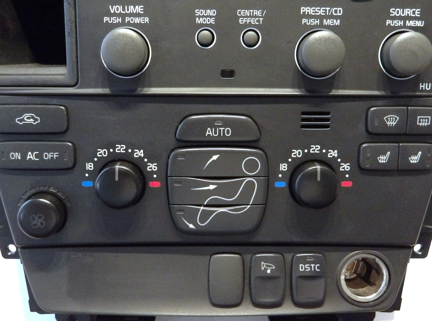 VOLVO ボルボ S60 V70 XC70 HU-850 ヘッドユニット・エアコン 操作パネル 整備済【USED美品】