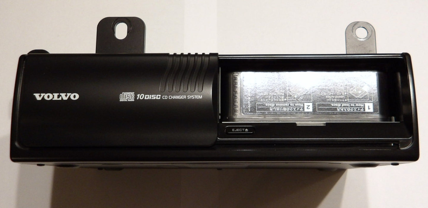 VOLVO ボルボ V70 S60 純正ステレオ・オーディオ・CDチェンジャー10連装【動作品・美品】