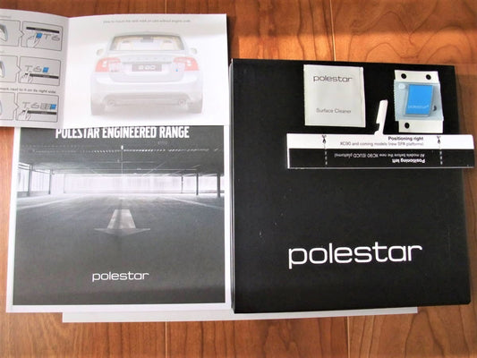 ボルボ POLESTAR ポールスターオーナーズパック エンブレム付【ボルボ純正・新品】