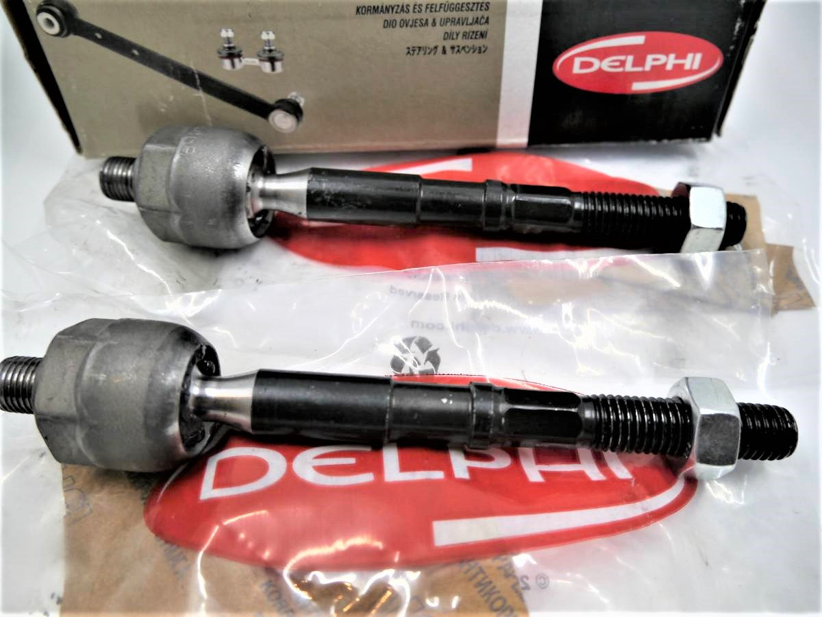 ボルボ 850 C70 S70 V70 TRWステアリングラックエンド【DELPHI製・新品・左右セット】アキシャルロッド